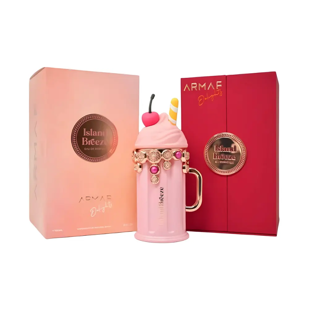 Armaf Island Breeze Eau de Parfum Spray Unisex 3.4 oz | Fresh Tropical Perfume for Men & Women