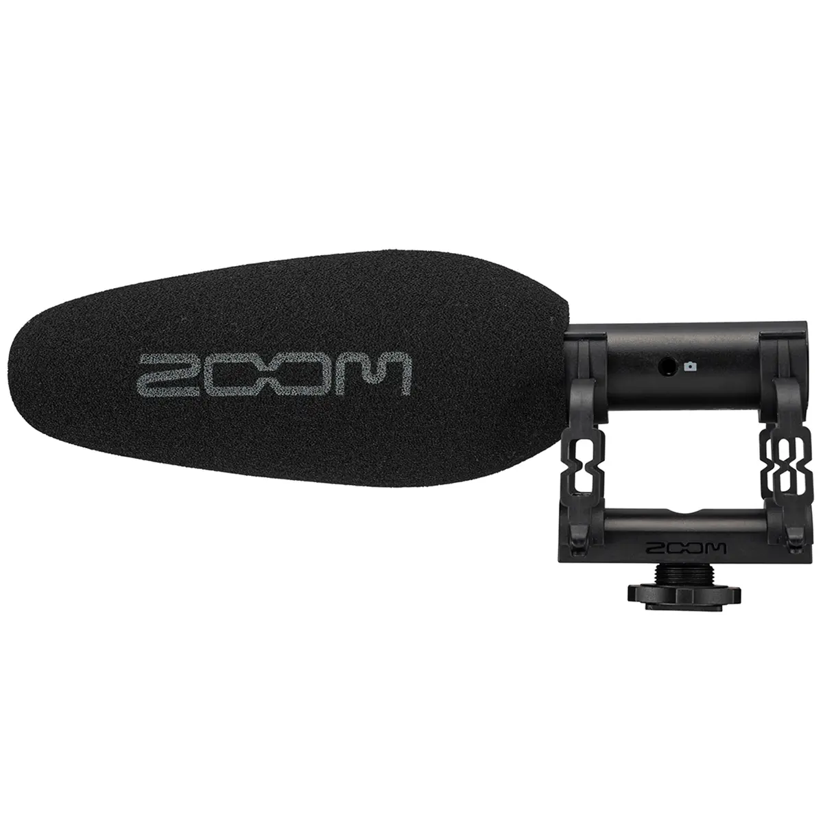 Zoom ZSG-1 Supercardioid Condenser On-Camera Shotgun Microphone - Portable Condenser Mic for Mobile Audio Recording, with Smartphone Mount, Mounting Clip, Cable, Plug Compatibility, Noise Reduction for Videographers