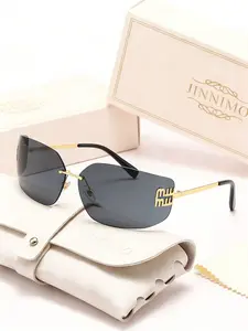 New Fashion Trendy Sunglasses, Daily Decoration, Unisex Design, Perfect for Young Adults, Holiday Essential, PC Frame Material, Modern Trendy Sunglasses