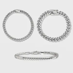 3 Bracelets for $99 (Silver)