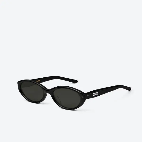 GENTLE MONSTER Cuscus 01 Black Frame Black Lenses Oval Shape