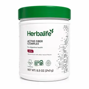 Herbalife Active Fiber Complex Dietary Supplement - New Look, Same Formula, Apple Flavor, Healthcare Nutrition Vitamin Digestive Wellness Support