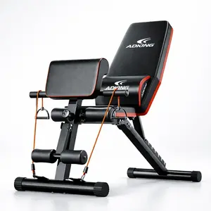 ADK 13/1 Weight Bench, Foldable Weight Benches for Home Gym with 990 LBS, Adjustable Weight Bench with 7 Training Angles, Incline Bench Press for Full Body, TikTokShopBlackFriday