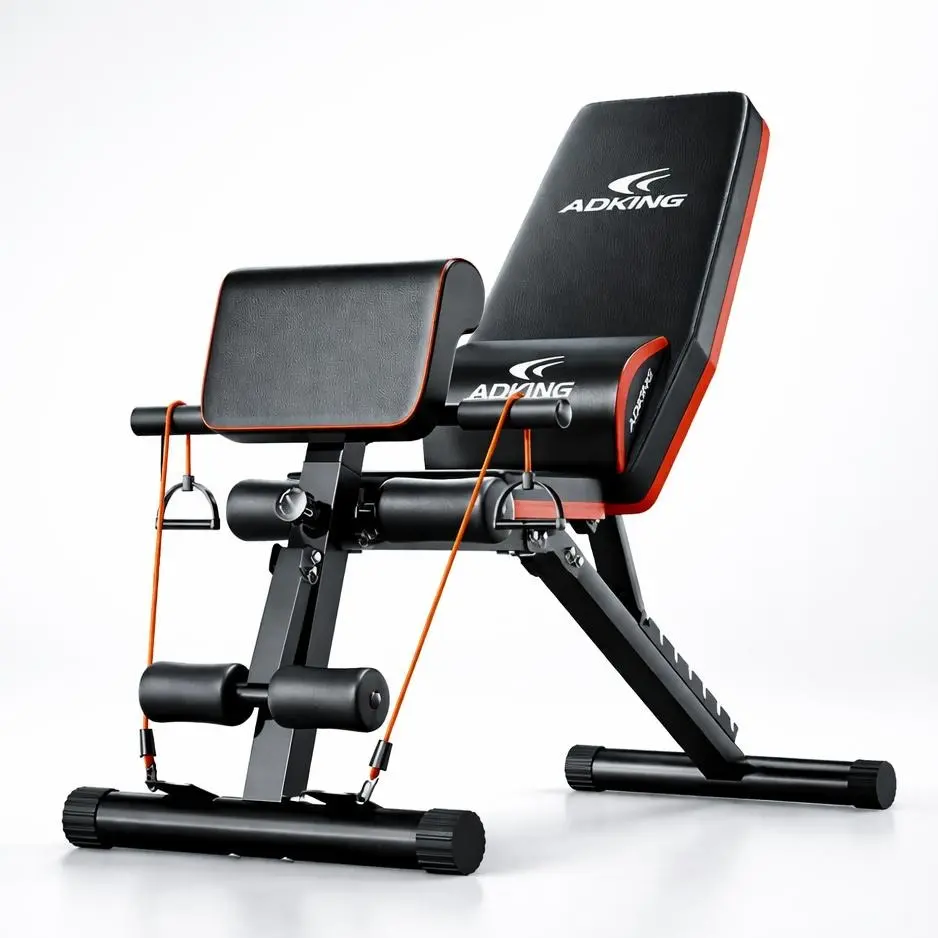 ADK 13/1 Weight Bench, Foldable Weight Benches for Home Gym with 990 LBS, Adjustable Weight Bench with 7 Training Angles, Incline Bench Press for Full Body, TikTokShopBlackFriday