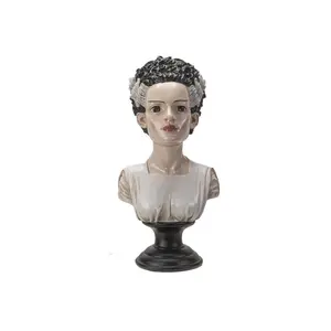 Bride of Frankenstein Bust with LED