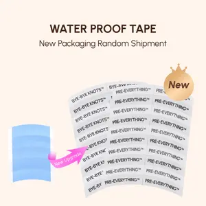 【Gift】Nadula Adhesive Tape Strips 5 Pairs Invisible Peelable Water Proof Tape for Lace Wigs Lace Remover Hair Extensions