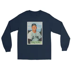 Mickey Mantle Long Sleeve Shirt