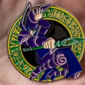 Dark Magician Yugioh Enamel Pin