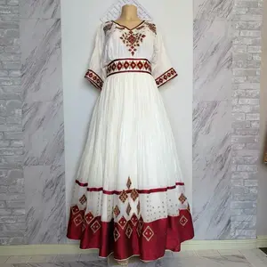 Elegant Ethiopian and Eritrean Traditional Dress for Women - Casual and Stylish - Womenswear