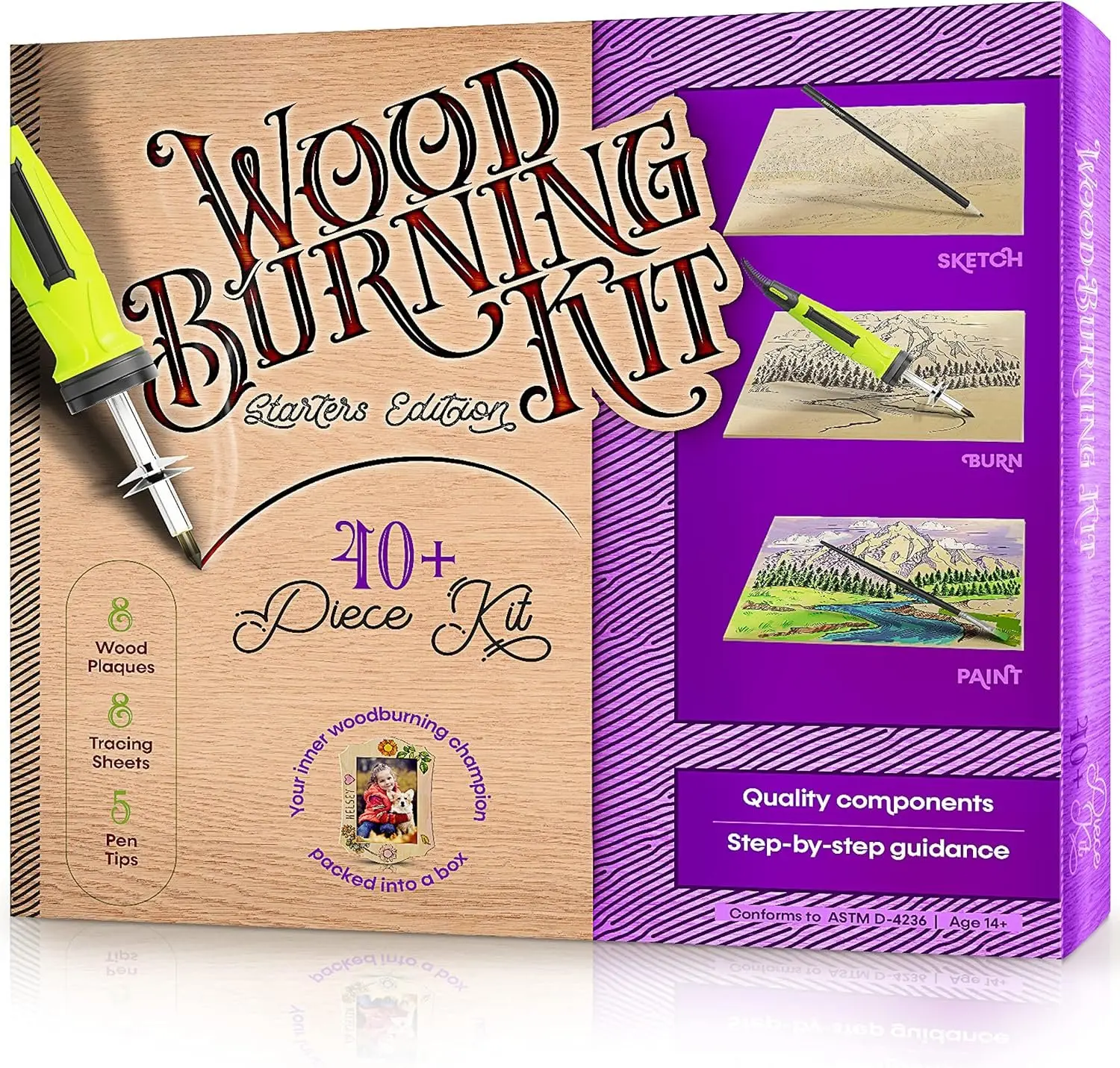 Beginners   Kit for  and Teenage Boys & Girls Cool Gifts for Boy or Girl  Projects Birthday  Idea for Older  Teen Woodburning DIY Hobby Kits Art Activities