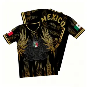 Mexican Aztec Soccer Jersey for Men, 2026 Mexico Football Jersey, Great Soccer Gift for Fans and Players, Game Day Outfit Idea