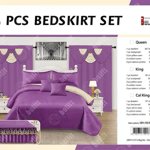 HIG 8 Piece Jacquard Floral Patchwork Comforter Set Soft Breathable in Bag Queen King Sizes Hypoallergenic Polyester Microfiber Filling