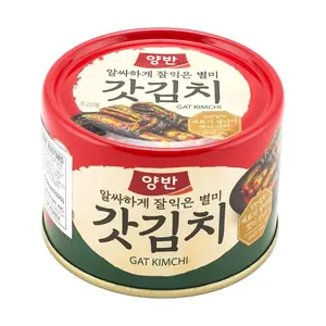 DONGWON Korean Canned Green Onion Kimchi 160g - Authentic Flavor, Ready to Eat!
