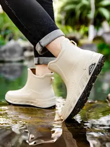 Unisex Horse Boots, Durable Rubber Sole, Waterproof Design, Comfortable Fit, Ideal for Outdoor Adventures, All-Weather Protection, Waterproof Rain Boots