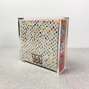 5mm Acrylic Display Case for Japanese Booster Boxes, Perfect Card Storage Solution, Portable and Ideal for Collectors, Card Hobby Box