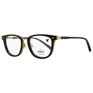 Shinola Memory Metal Eyeglasses SH27000 001 Black 52mm
