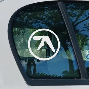 Aphex Twin Bumper Sticker Vinyl Decal for Car Laptop Phone Wall Mirror Water Bottle Toolbox Waterproof UV Weather Resistant 6+ Years Outdoor Use