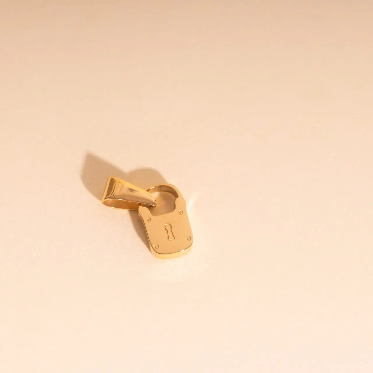Locked In Necklace Charm