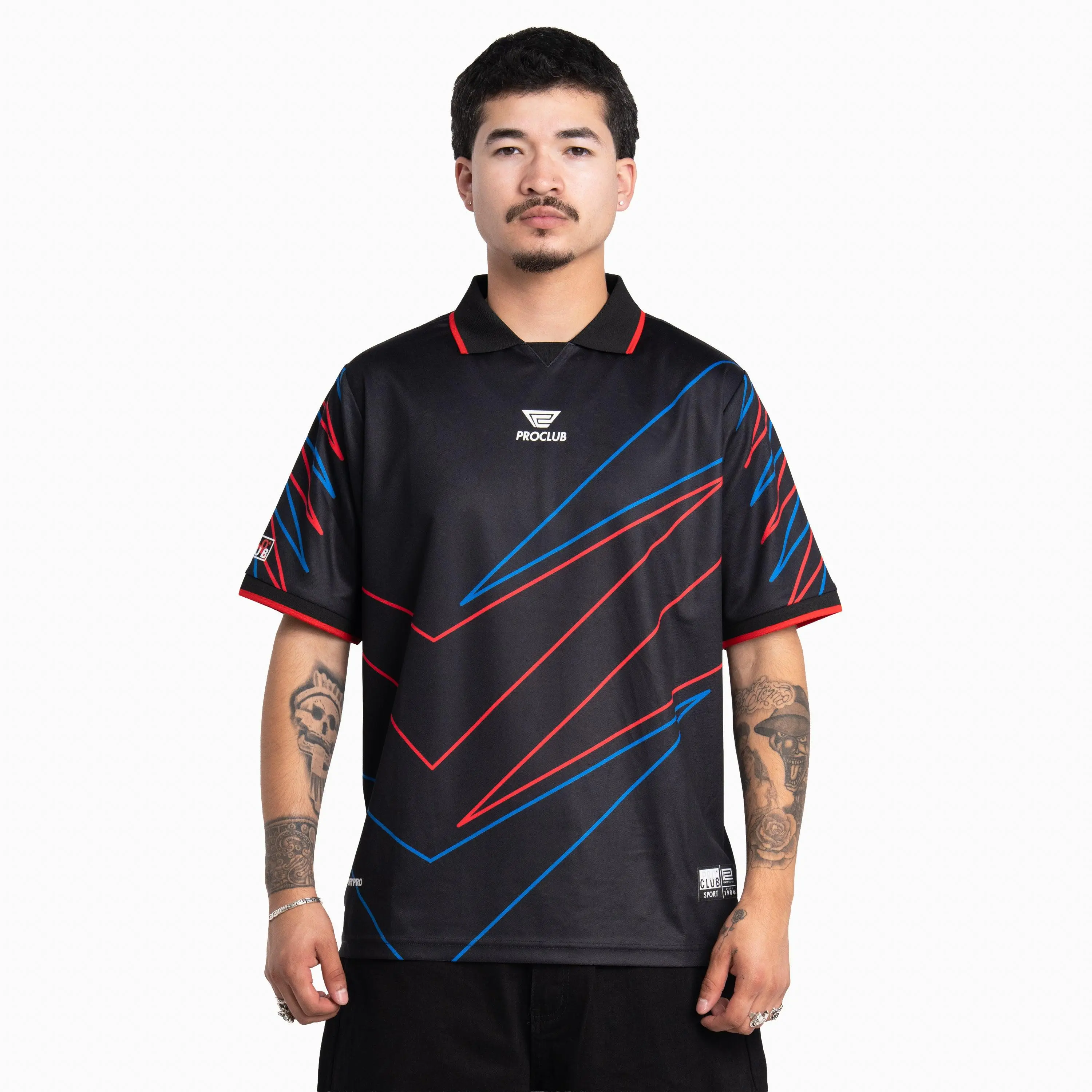 Pro Club Men's DryPro Short-Sleeve Lightweight Sport Soccer Jersey, Professional Football Top for Sports & Outdoor Activities, Short Sleeve Jersey, Lightweight Jersey