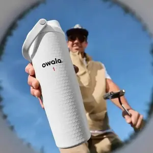 Owala FreeSip Sway 24oz Insulated Stainless Steel Water Bottle Leakproof Straw Tumbler Cup Holder Friendly Travel Mug