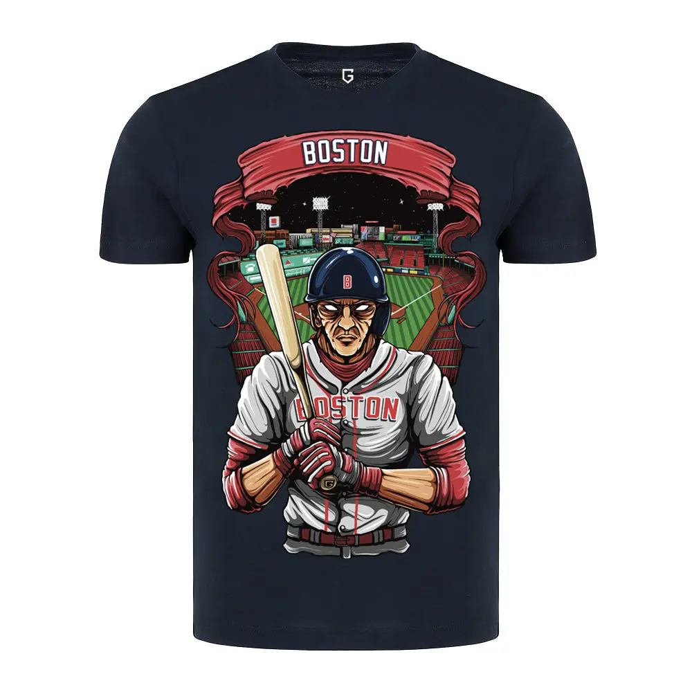 Boston Red Sox Baseball Men's Graphic T-Shirt