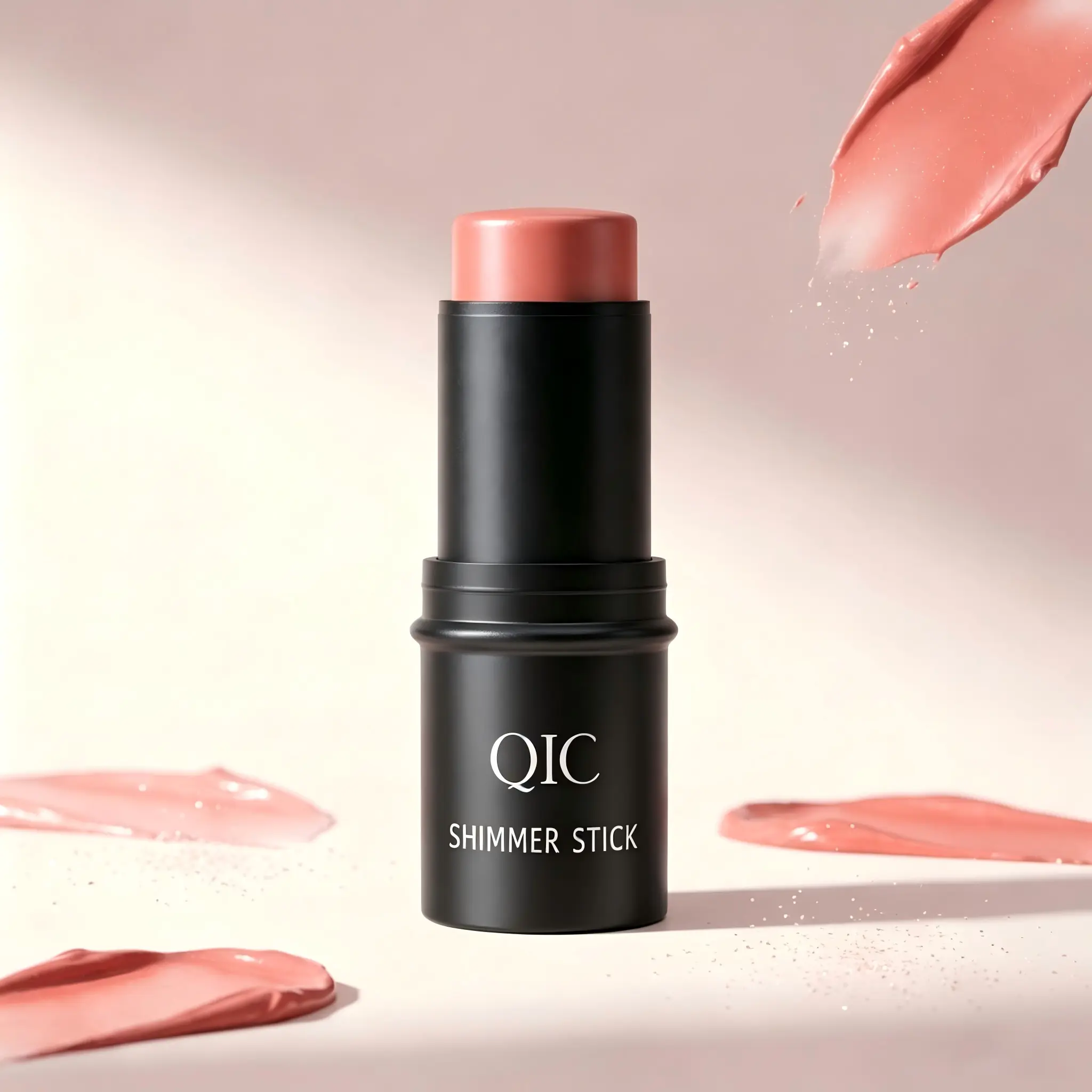 Soft Glow Cream Blush Stick, Multipurpose Cosmetic for Luminous Natural Flush Finish