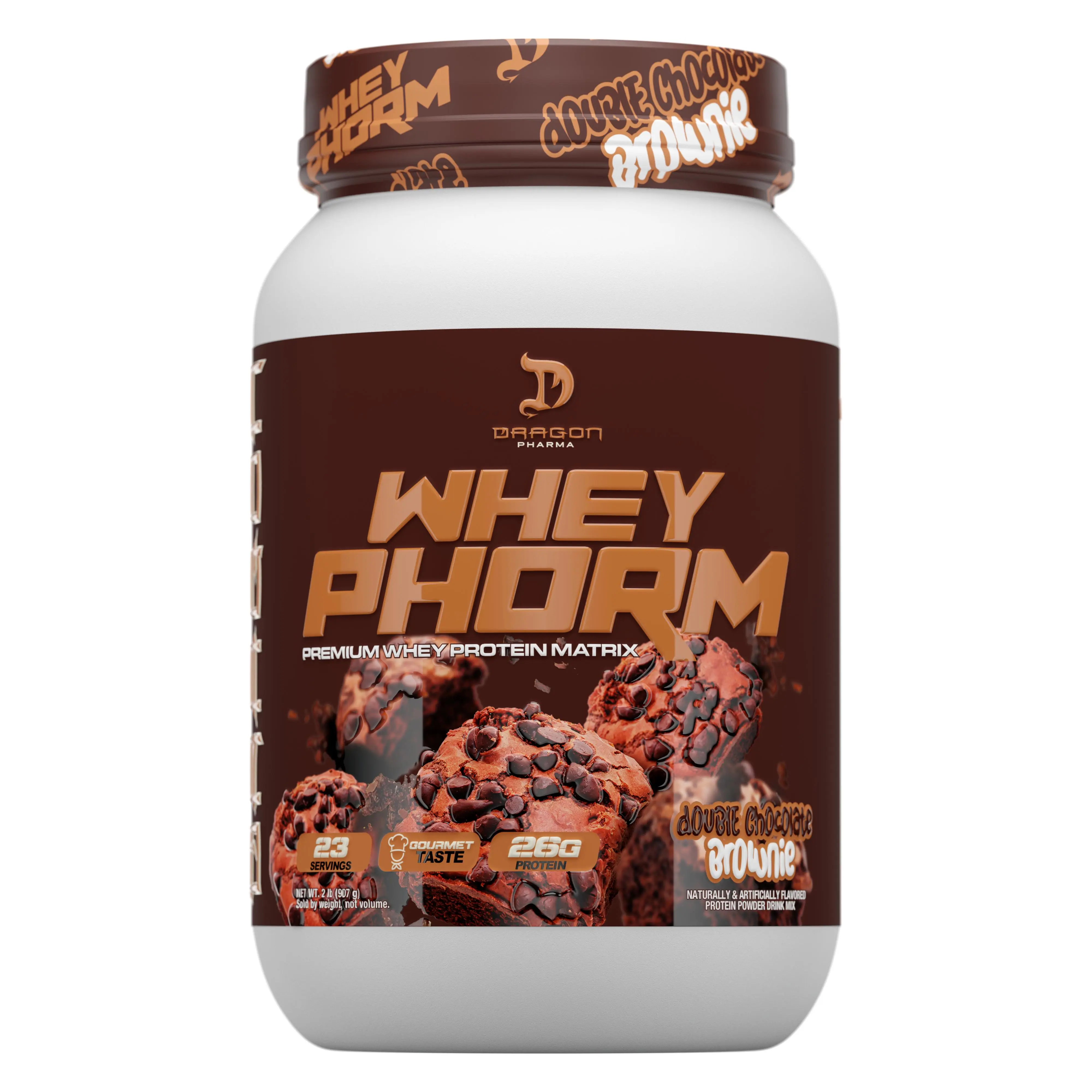 Dragon Pharma WheyPhorm - Premium Whey Protein Matrix - 25g Protein Per Serving