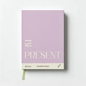 Be Present 100-Guided Prompt Journal - 100 Guided Prompts for Personal Growth and Reflection