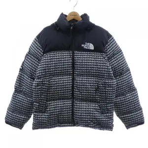 Pre-owned Supreme Nylon Small Leather Goods The North Face Down Jacket