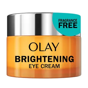 Olay Brightening Eyes Vitamin C Eye Cream - Hydrating, Paraben Free, Fragrance Free, 0.5 oz