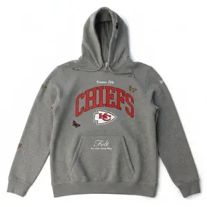 FELT x New Era "Kansas City Chiefs" Grey Hoodie