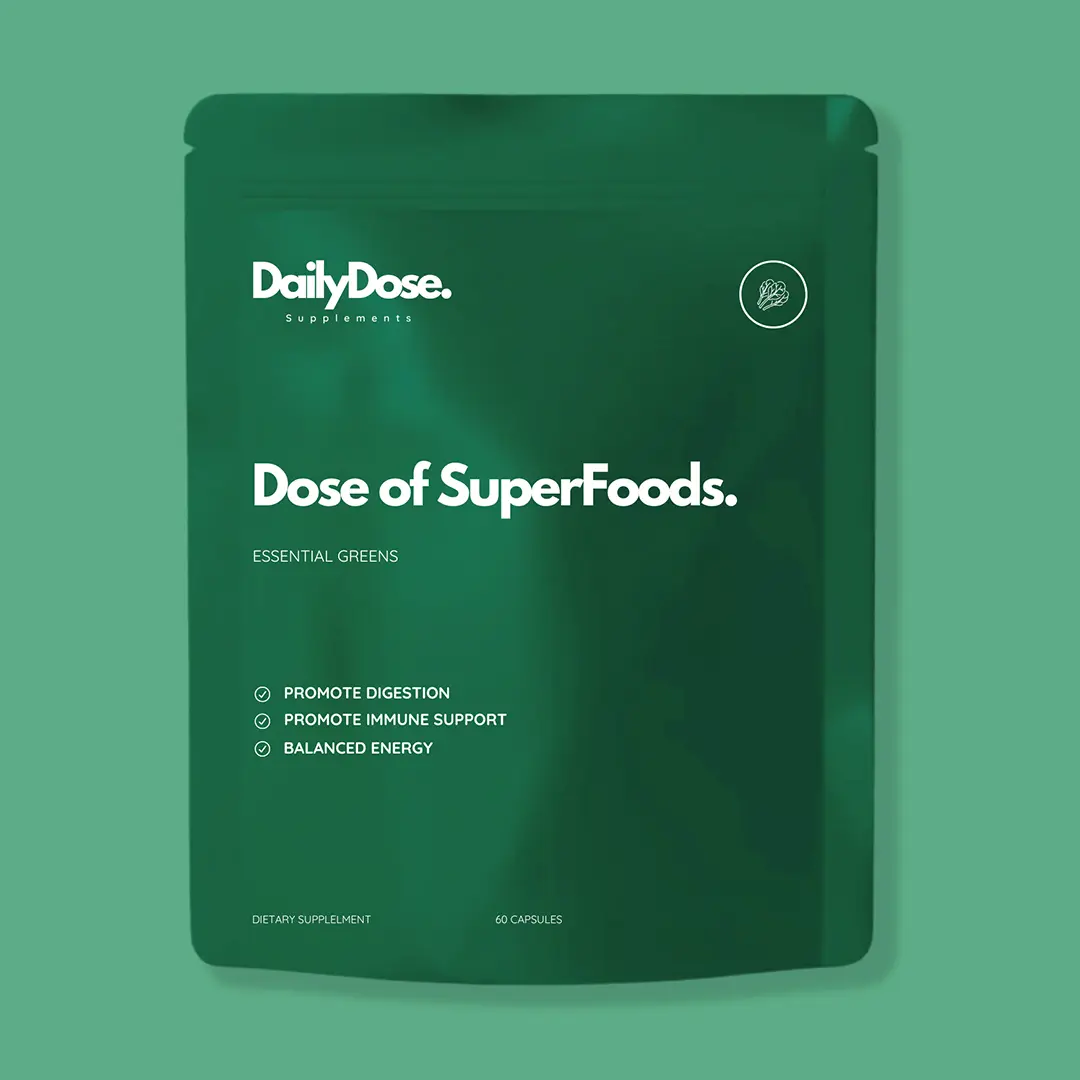 DailyDose Supplements - Dose of SuperFoods - Digestion And Bloating Aid