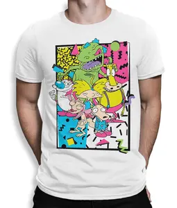 Old School Cartoons 90's T-Shirt Vintage 90s Shirt