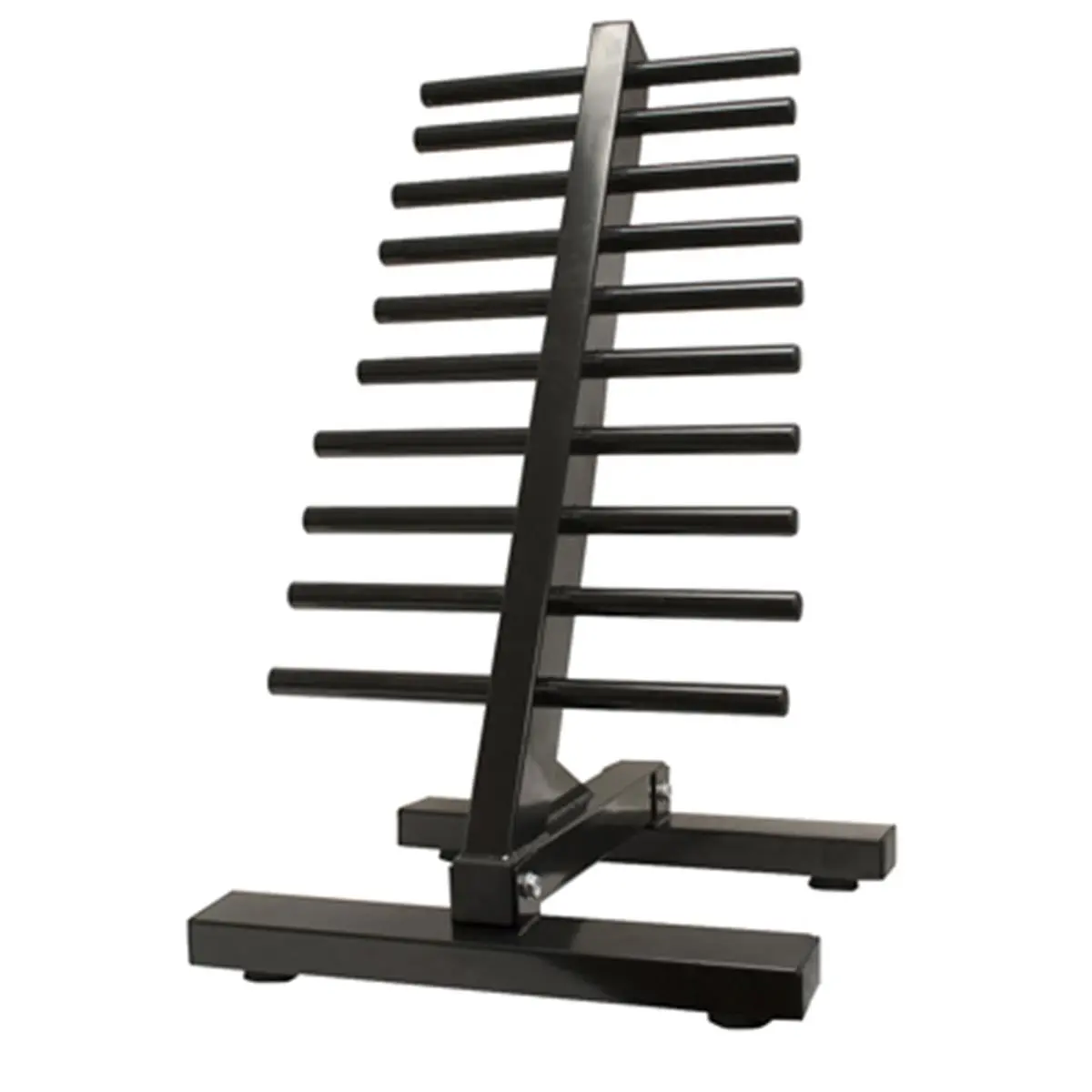 Fabrication Enterprises Cando A-Frame Dumbbell Rack, Heavy-Duty Steel Holder with 20-Dumbbell Capacity for Home Gym Strength Training, Dumbbells