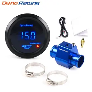 2 Inch 52mm Car Digital Water Temperature Gauge, Water Temperature Meter with Water Temp Joint Pipe Sensor Adapter, Car Accessories, Thermometer Clamps