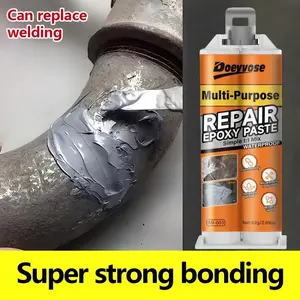 Doeyvose Ab-Foundry Adhesive Metal Repair, High-Temperature Welding, Metal Cement Filling Paste, Casting Filler, Weather-Resistant for Outdoor Use