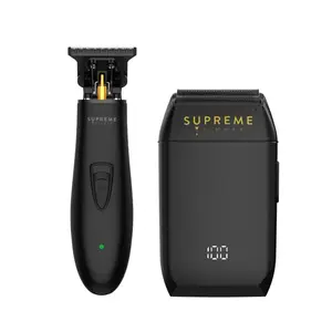 Supreme Trimmer Shaver & Trimmer Trio: Solo, Crunch & T-Shaper Bundle - Professional-Grade Set for Seamless Grooming