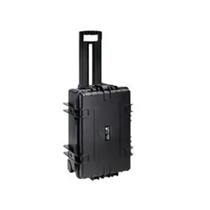 212 MAIN B&W North America 6700-B-SI Hardshell Luggage - Outdoor, Waterproof, Dustproof, Foam-Lined, 4-Latch, Removable Lid, Stackable Functional Case