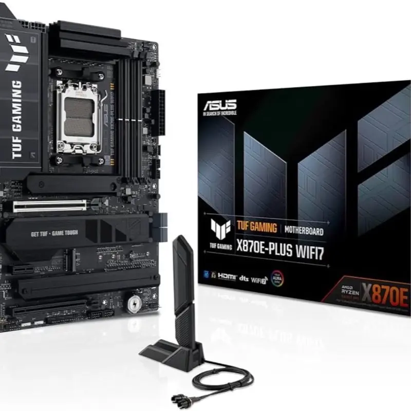 ASUS TUF X870E-PLUS WIFI7 – OPEN BOX, FULL KIT – SAVE $150 vs RETAIL!