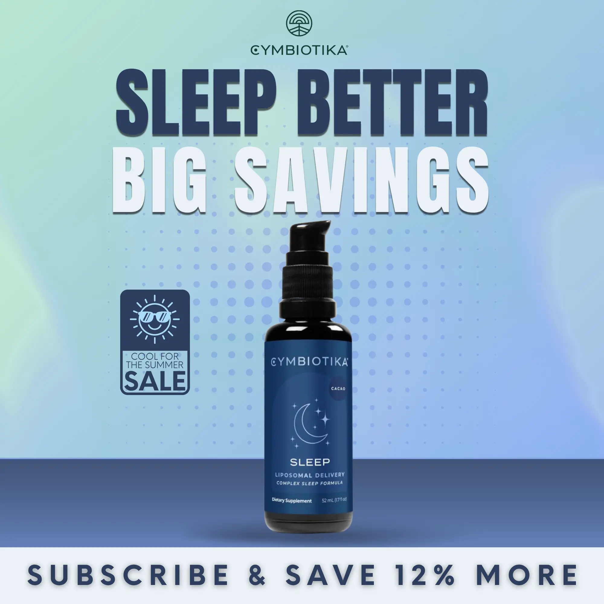 Liposomal Sleep Complex | 12-Pumps | Deep, Restful Sleep & Calm Nervous System | No Morning Grogginess | Melatonin, GABA, L-Theanine & Magnesium | 12-Ingredient Formula | Vitamin D3, B6 & B5 | Plant-Based | Third-Party Tested