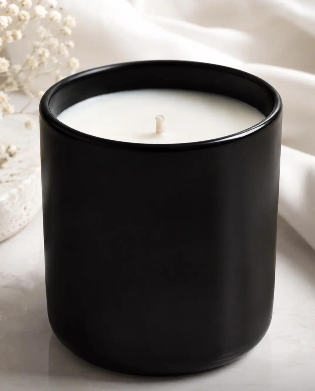 Coconut scented candle