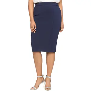 ELOQUII Women's Plus Size The Ultimate Stretch Pencil Skirt