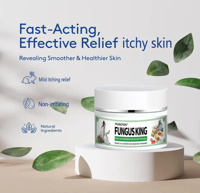 [Fungal King] Herbal Antibacterial Cream — The Ultimate Remedy for Dry, Cracked, and Peeling Hands & Feet | All-Season Care Essential | Antibacterial & Anti-Itch Balm