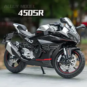 1:12 Spring Maple 450SR alloy motorcycle model simulation motorcycle collectible figurine children's toy gift