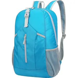 5.55-gallon lightweight foldable backpack — portable quick-loading travel everyday backpack — space-saving emergency backup backpack — durable and waterproof, suitable for hiking, camping, fishing, cycling, fitness, yoga, and outdoor adventures