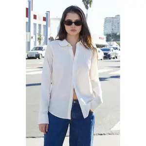 John Galt Women's Button Down Long Sleeve Shirt