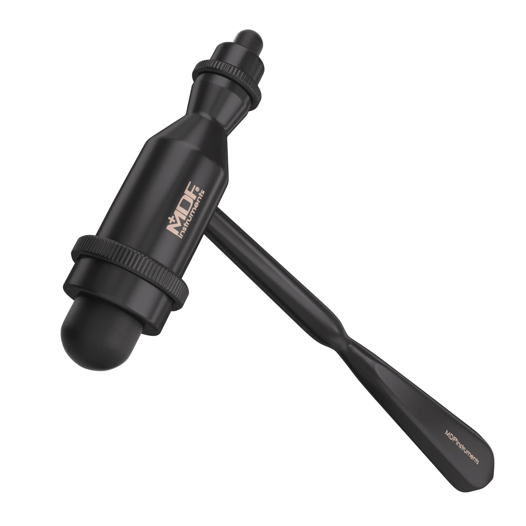 Tromner Reflex Hammer with Pointed Tip - BlackOut