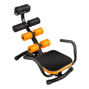 Three-level adjustable intensity abdominal exercise chair, with a 100KG load capacity, iron tube structure, 2.5CM thickened seat cushion and cushioned backrest, suitable for home use as an abdominal training device