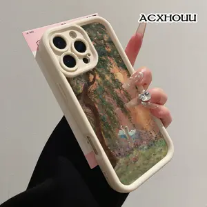 Case for iPhone 17 16 E Pro Max 15 Plus 14 13 12 11 XS XR Swan Lake Sunset TPU Silicone Rugged Durable Shockproof Protective Cover