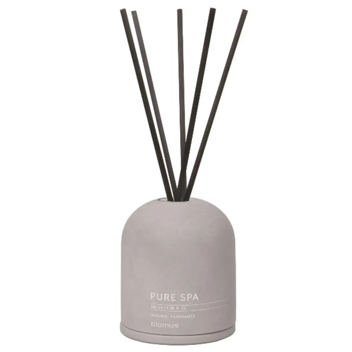 212 MAIN Blomus Fraga Microchip Room Fragrance Set - Sandalwood Myrrh Scent, Glass Bottle Container, Aroma Perfume